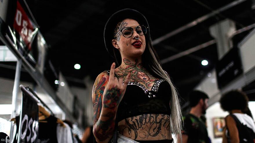 La Tattoo Week desata la fiebre por los tatuajes en Río de Janeiro