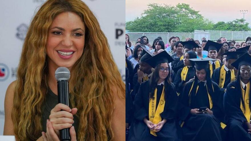 Shakira felicita a graduados del colegio Pies Descalzos de Cartagena
