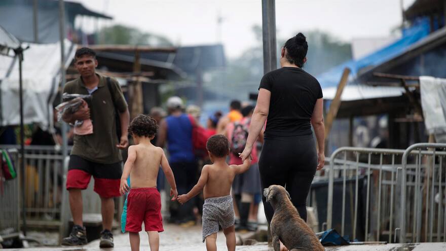 La realidad de miles de niños migrantes tras pasar el Darién