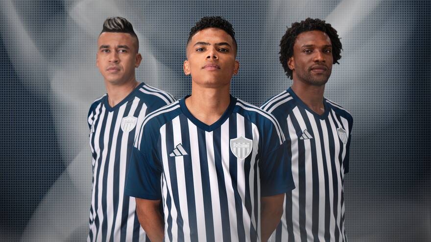 Junior presenta su nueva camiseta de visitante