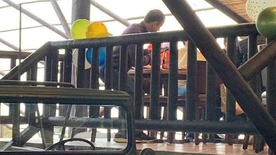 Reaparece Andrés Felipe Arias cenando en restaurante en el norte de Bogotá