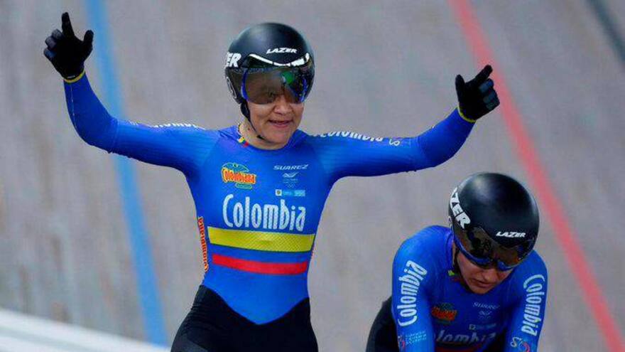 Martha Bayona volvió al podio en la Copa de las Naciones de ciclismo