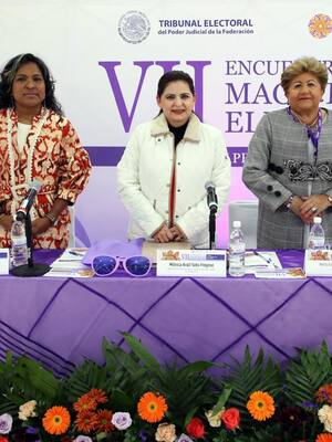 VII Encuentro de Magistradas Electorales en México, con los lentes violetas bien puestos