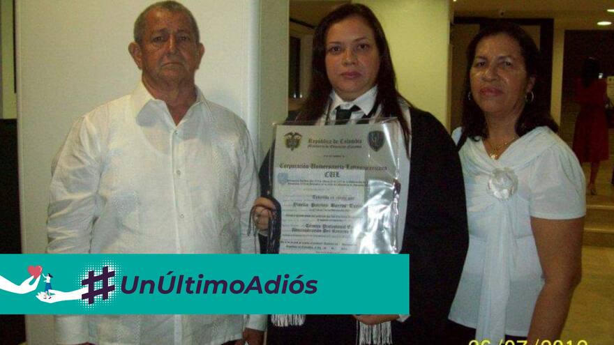 relato de Yisella Barros sobre fallecimiento de su padre por covid-19