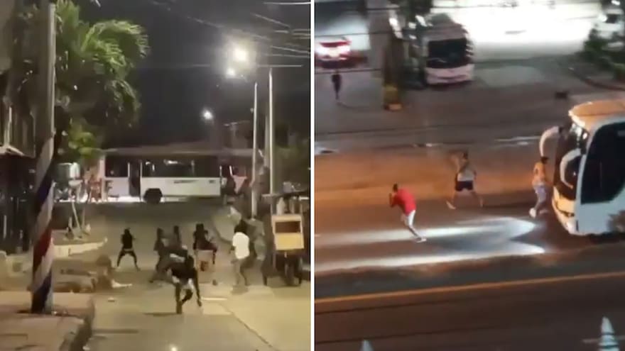 Desmanes, alteración del orden público y enfrentamientos entre hinchas, el balance en Cartagena tras partido Junior vs. Palmeiras