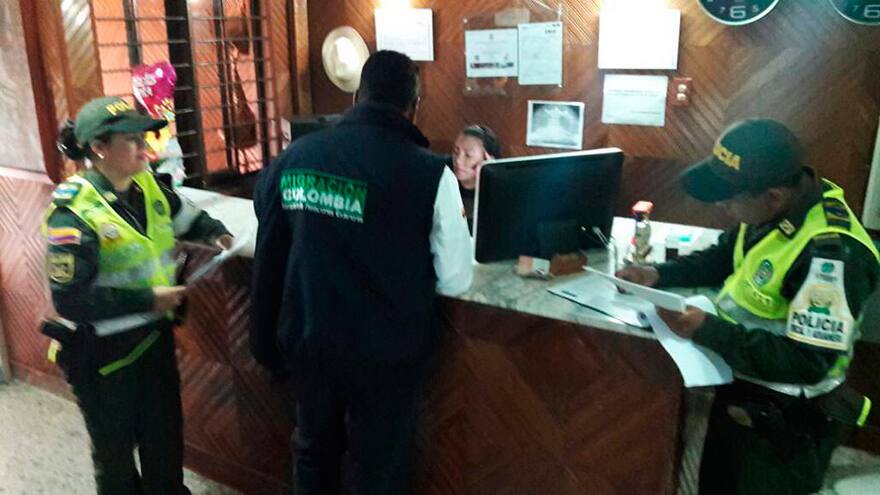 Inspeccionan hoteles para controlar el ingreso ilegal de extranjeros a Valledupar