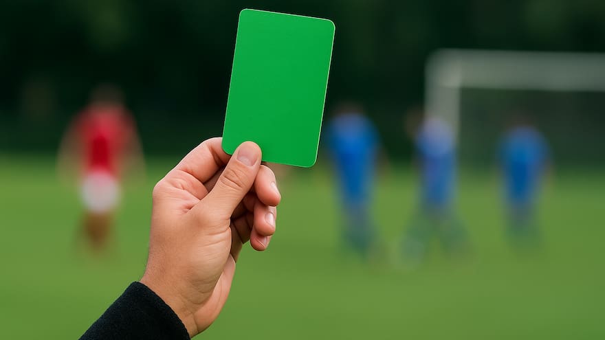 ¿Qué es la tarjeta verde en el fútbol y cómo funciona?