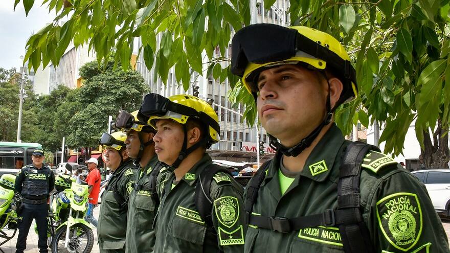 Despliegan 1.300 policías para vigilar el partido de Colombia vs. Brasil