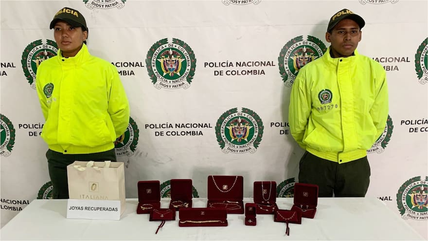 Recuperan prendas de oro que habían sido hurtadas en una joyería de Montería