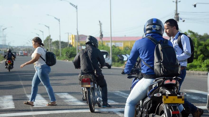 Siniestralidad de motociclistas en el Atlántico ha aumentado en 22,03 %