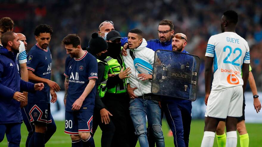 Los incidentes en torno al clásico Marsella-PSG terminan con 21 detenidos