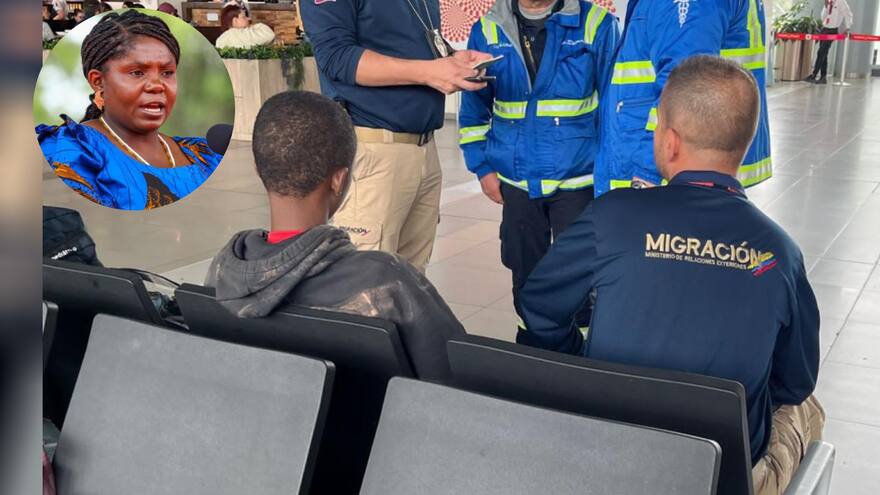 Niños africanos abandonados en el aeropuerto El Dorado: vicepresidenta Francia Márquez se pronunció