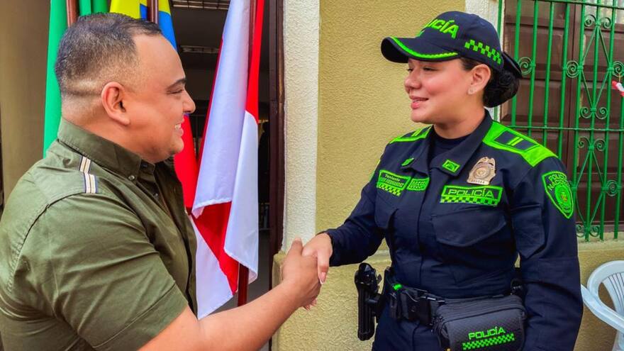 Galapa tiene por primera vez mujer comandante en la Estación de Policía