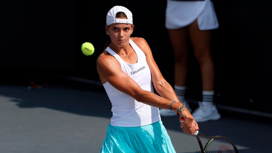 Emiliana Arango da un golpe en el Máster 1.000 de Guadalajara: eliminó a la rusa Anastasia Potapova