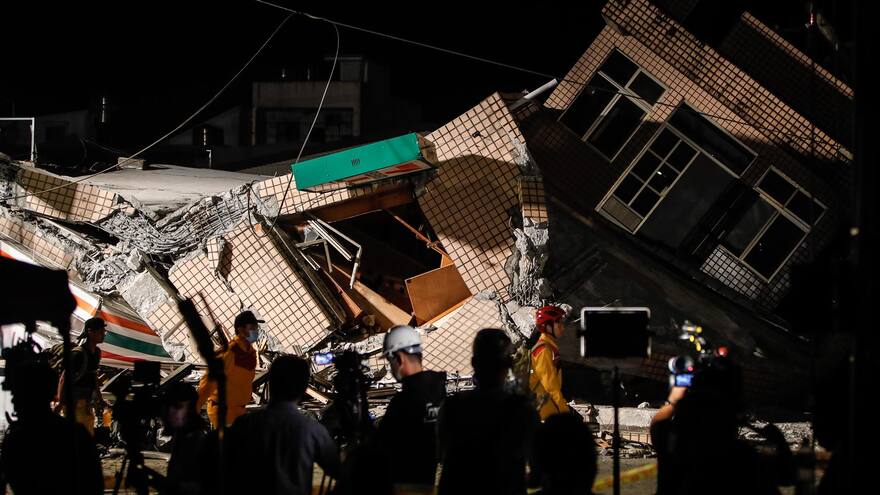 En video: así se vivió el terremoto de este domingo en Taiwán