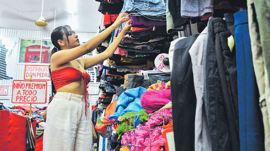 Las pacas: prendas de segunda, pero que son de primera