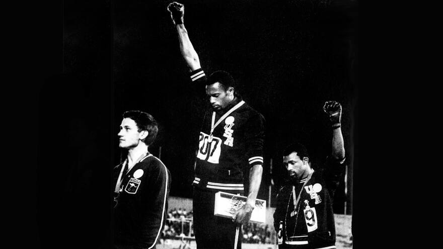 Hace 50 años el deporte sintió el ‘Black Power’