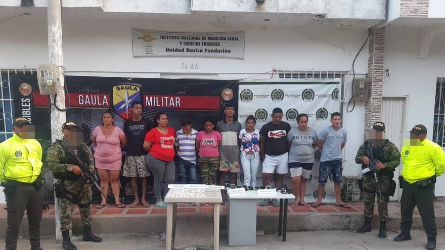 Domiciliaria a 10 de ‘Los Babys’, parte del Clan del Golfo en Magadalena