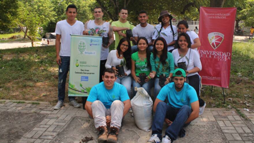 Grupo juvenil Barranquillla+20 lideró jornada ecológica