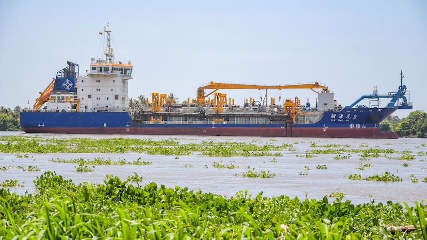 Draga aumentó trabajos de 24 horas en canal de acceso