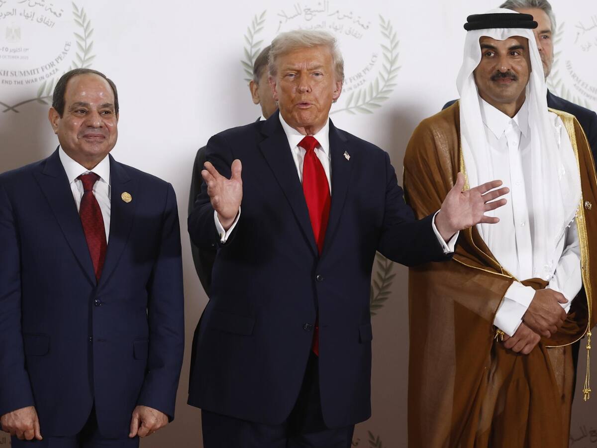 Trump y sus homólogos de Egipto, Catar y Turquía firman fin de la guerra en la Franja de Gaza - ELHERALDO.CO