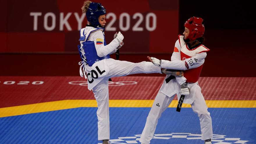 La colombiana Andrea Ramírez Vargas cae en cuartos de Taekwondo