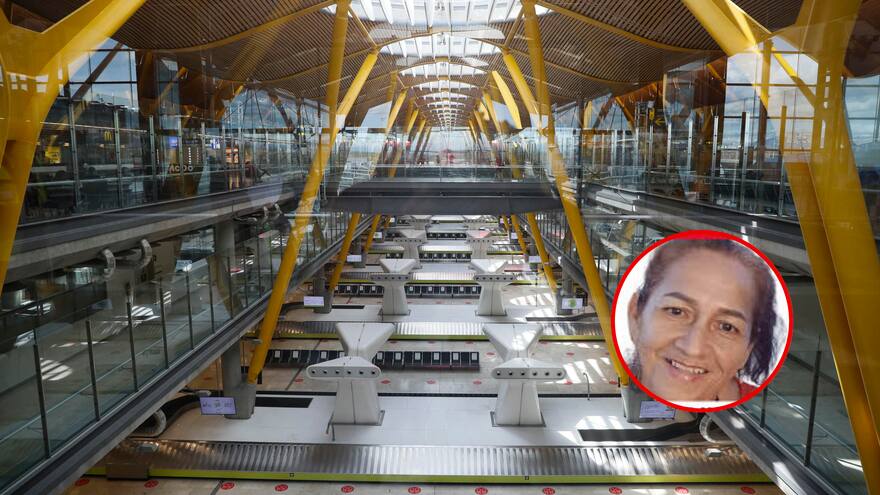 Buscan a colombiana de 60 años que desapareció en el aeropuerto de Madrid, en España