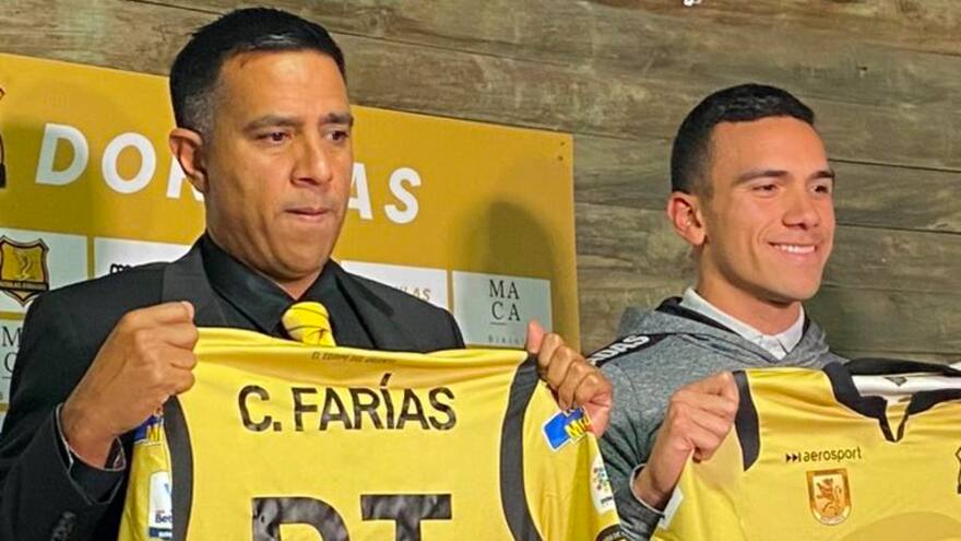 César Farías, presentado como nuevo técnico del Águilas Doradas