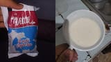 Denuncian entrega de leche en mal estado a niños en colegios de Valledupar