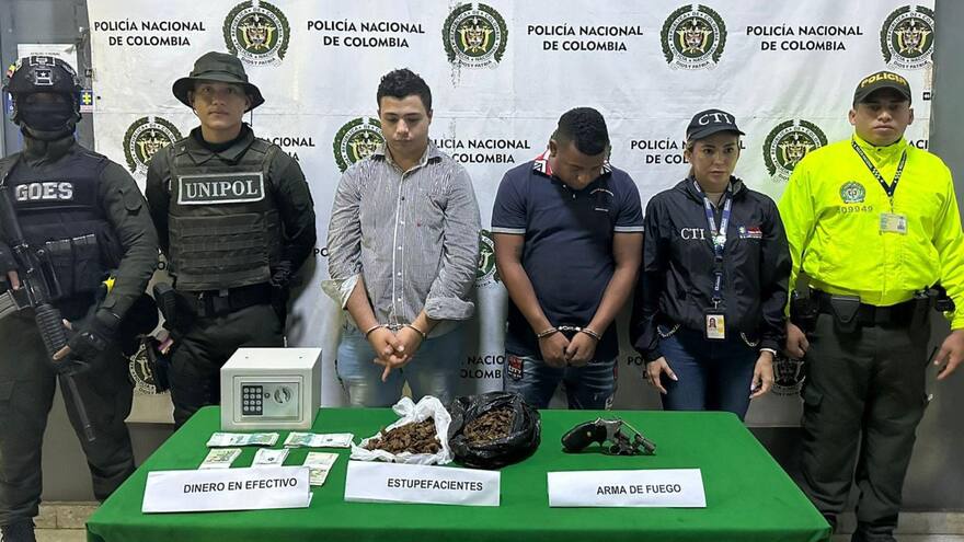 Caen ‘Efraín’ y ‘Duván’, presuntos dinamizadores de la extorsión en Rebolo