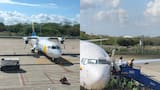 Avión sufrió percance durante despegue y debió regresar de emergencia Barranquilla