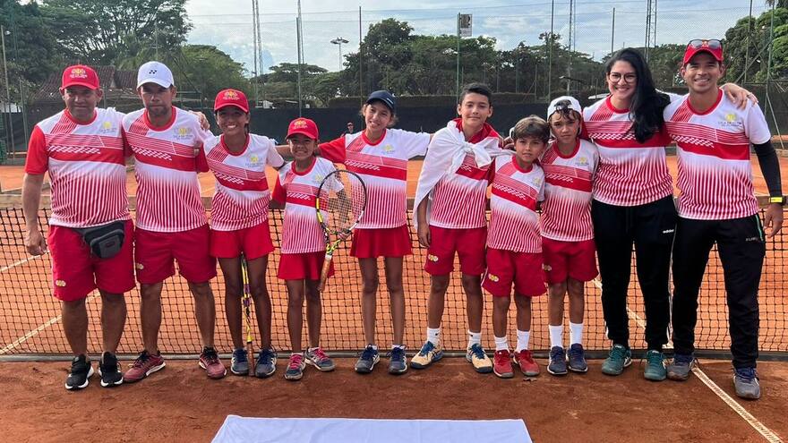 Tenis del Atlántico se destaca en el Torneo Nacional Interligas en Pereira